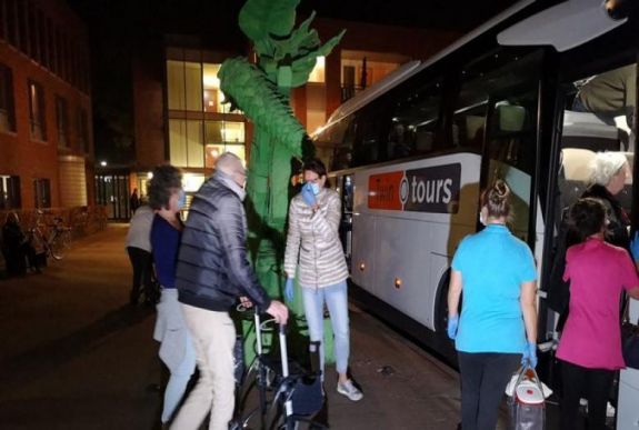 Erdőtűz miatt kiürítettek egy holland kisvárost