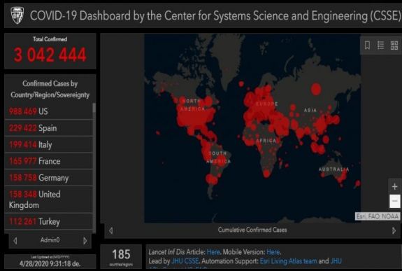 Több mint hárommillióan fertőződtek meg a vírussal szerte a világon