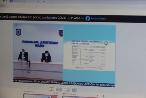 Arad megyében 118 egészségügyi alkalmazott kapta el a koronavírust