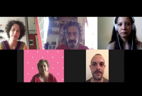 Világválságról szóló szöveget adtak elő a marosvásárhelyi Havi Dráma alkotói