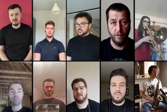 Bella ciao: kolozsvári zenészek olasz partizándallal ünneplik a szükségállapot végét