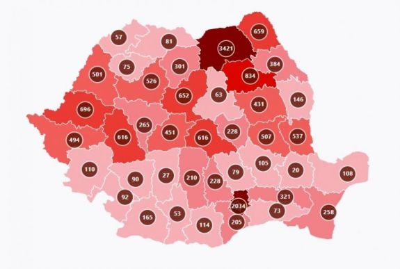 Kilenc új koronavírusos esetet azonosítottak Hargita megyében