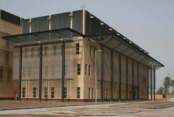 Rakéta csapódott be a bagdadi amerikai nagykövetség közelében