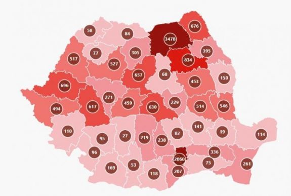 Nőtt a Hargita megyei koronavírusos fertőzések száma