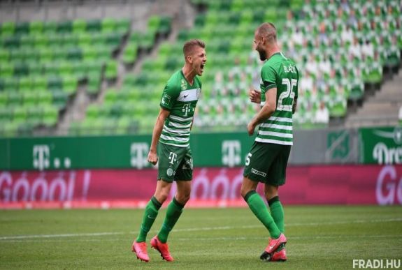 NB I: Sigér duplájával fordított a Ferencváros a Debrecen ellen