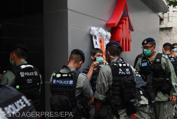 Megtörtént az első letartóztatás Hongkongban az új nemzetbiztonsági törvény értelmében