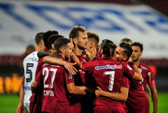 Liga 1: legyőzték a Medgyest, tapadnak a Craiovára a kolozsvári vasutasok