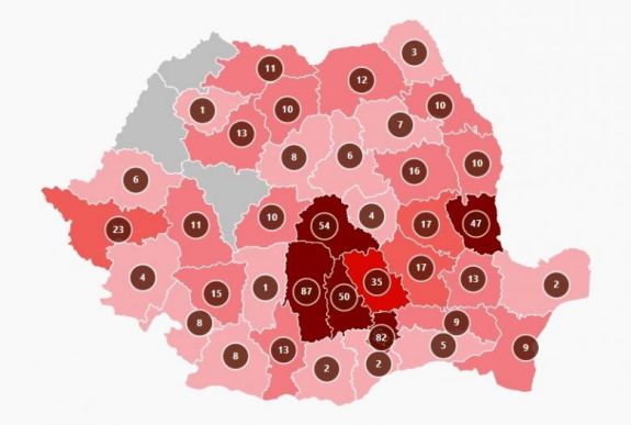 Koronavírus Romániában: Szatmár megye kilóg a sorból