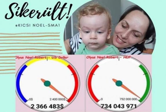 Példás összefogás: összegyűlt Noel kezelésének az ára