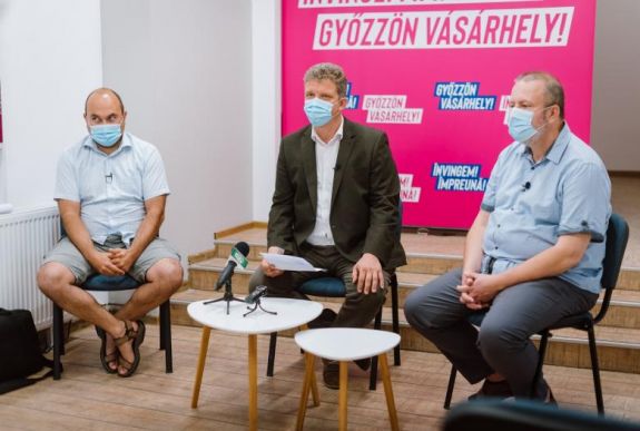 Soós Zoltán marosvásárhelyi polgármesterjelölt programjának pénzügyi elképzeléseit ismertette