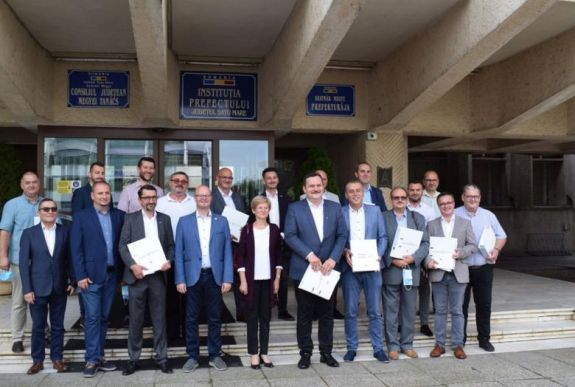 Szatmár megye: iktatta jelölését Kereskényi Gábor és Pataki Csaba