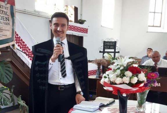 Új református lelkész szolgál mostantól a Szilágy megyei Völcsökön