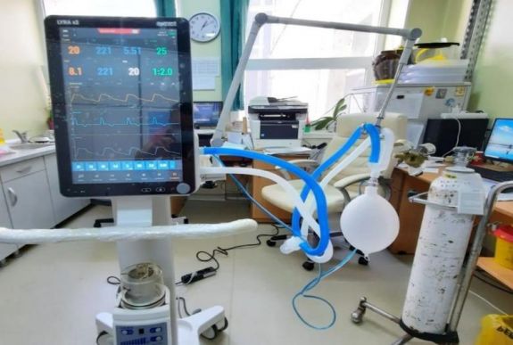 Új lélegeztetőgépet kapott a csíkszeredai kórház