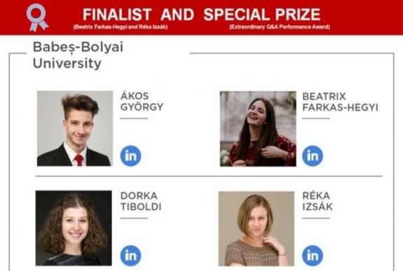 Döntősök és különdíjasak lettek a BBTE hallgatói egy mexikói egyetem esettanulmány-versenyén