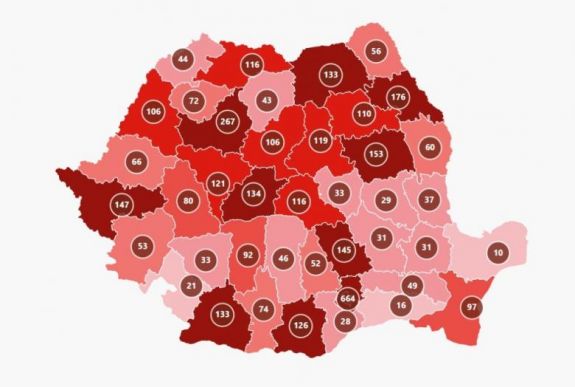 Száznál magasabb az új esetek száma Hargita megyében