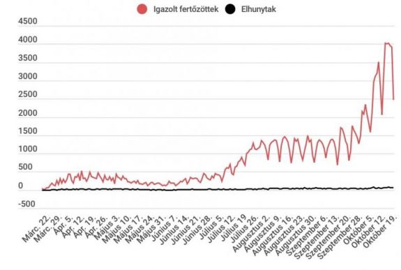 Koronavírus Romániában: az elvégzett tesztek 30 százaléka mutatott pozitív eredményt