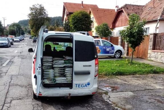 Sepsiszentgyörgyön külön gyűjtik a biológiailag lebomló hulladékot