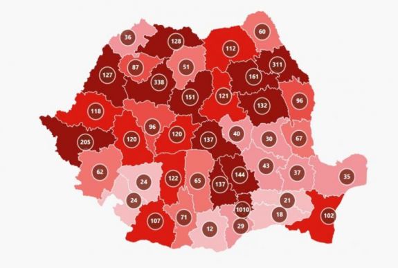 Koronavírus: rekordszámú új fertőzést jegyeztek Hargita megyében