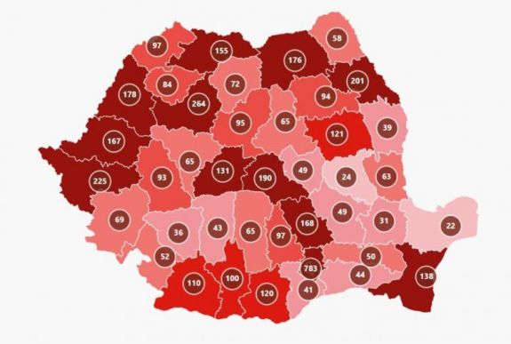 Csökken az aktív fertőzöttek száma Hargita megyében