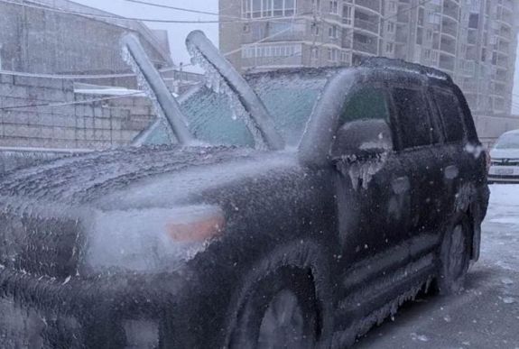 Vastag jégréteg borítja Vlagyivosztokot, szükségállapotot hirdettek