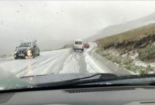 Nyolc centiméteres hó hullott a Transalpina úton