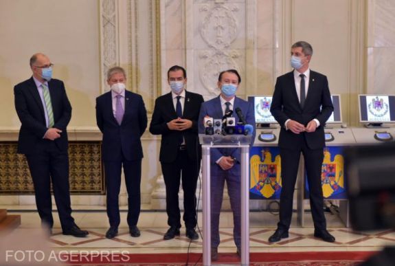 Véglegesült a Cîţu-kabinet névsora: a koalíció reméli, szerdán a parlament megszavazza az új kormányt