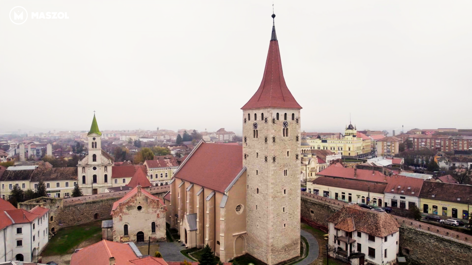 Erdély legjei: a nagyenyedi vártemplom